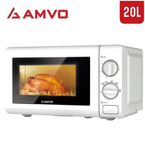 AMVO AMVO WO-2001 20L Electric Microwave Oven - White - 700W (1YR WRTY)