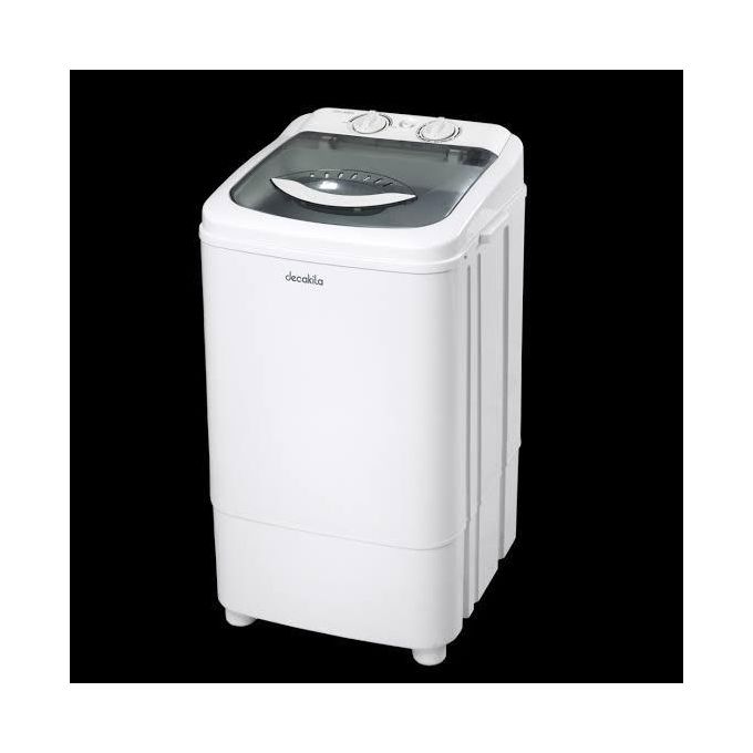 Decakila Decakila KEDM004W 7kg Single Tub Semi-Automatic Washing Machine - White