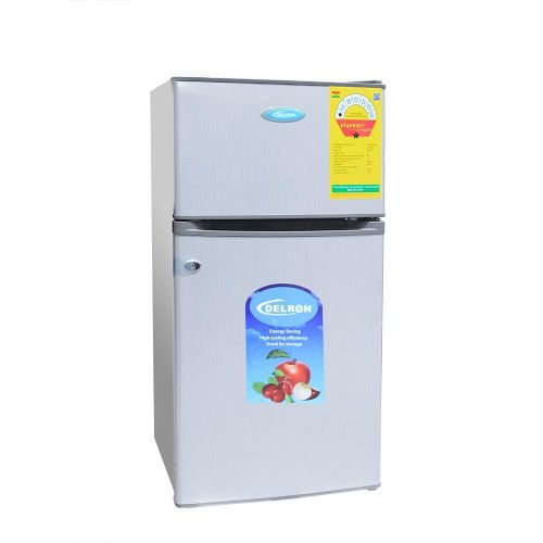 Delron Delron 84 Litres - DRF-84 Double Door Refrigerator - Silver