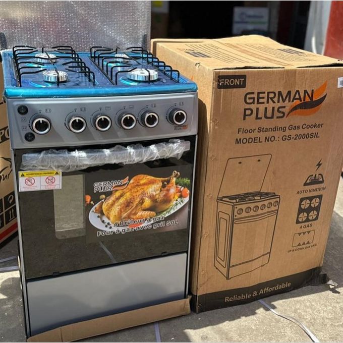 Generic German plus 4 set burner with oven