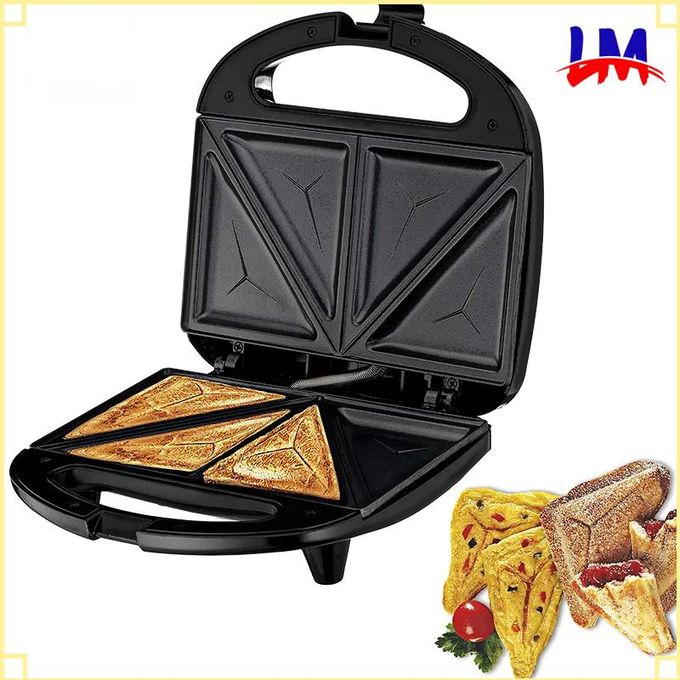 KUCALL KUCALL LM-Sandwich Maker Toaster With Non-stick Plates - LED Indicator Lights