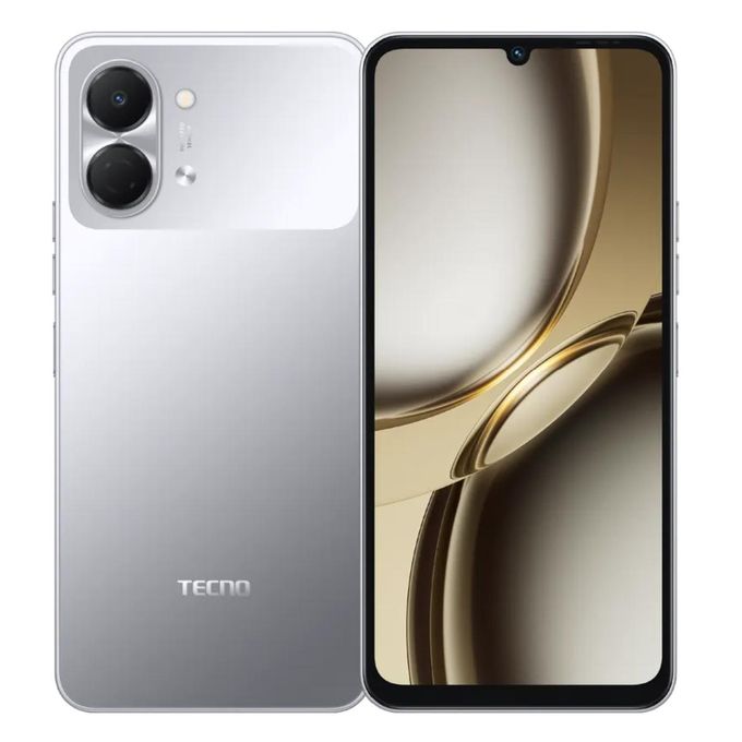TECNO TECNO Pop 20 - 6.75'' - 64GB ROM - 4GB RAM - Android 15 Smart - 13MP Rear/8MP Front - 5000mAh - Grey