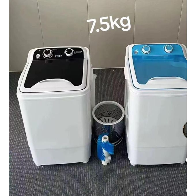 Variation available  Black/Blue Lid 7.5KG WASHING MACHINE